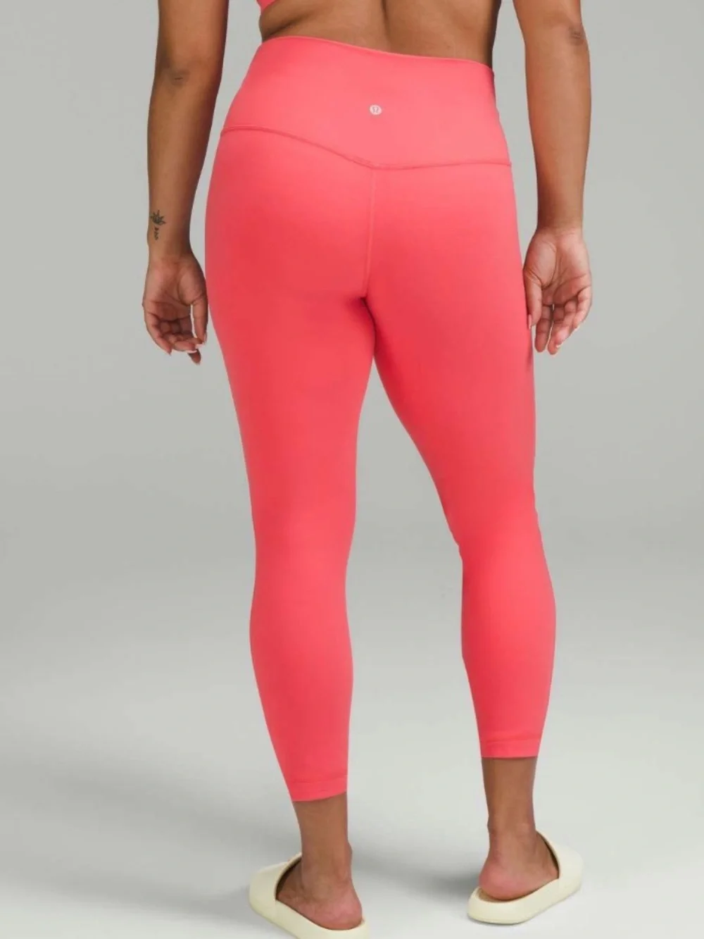 Lululemon Align High-Rise Leggings Size 6 light raspberry coral 39064